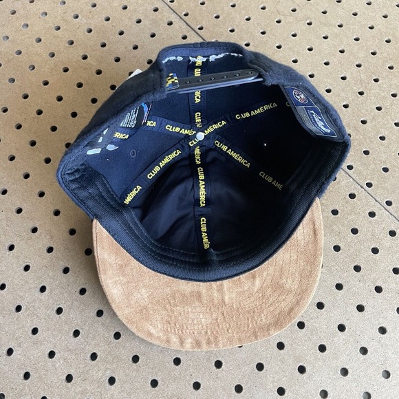 NWT Fan Ink Club America SK-93 Pro Lafayette Snapback Hat Cap Suede SAMPLE - Picture 8 of 10